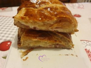 Feuilleté jambon fromage par "Les Recettes de Titi"