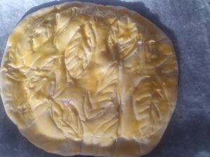Galette crème pâtissière et amande par 'Les Recettes de Titi"