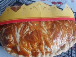 Galette crème pâtissière et amande par 'Les Recettes de Titi"