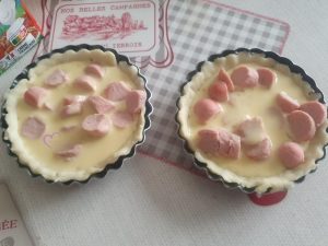 Tartelettes aux mini knacks par 'Les Recettes de Titi"