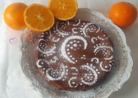 Gâteau à l’orange sans farine