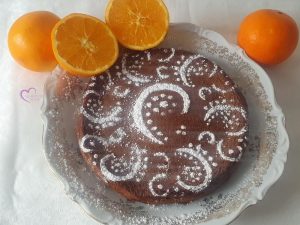 Gâteau à l’orange sans farine par "Les Recettes de Titi"
