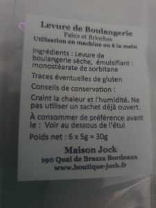 Levure boulangère Maison Jock - Brioche « de l’Amitié » aux pépites de chocolat par "Les Recettes de Titi"