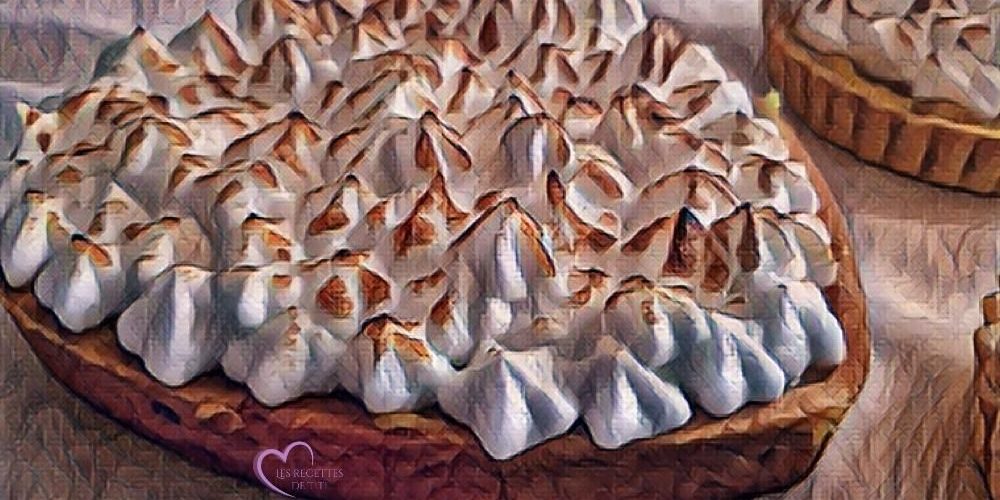 Tarte cœur et tartelettes orange meringuée