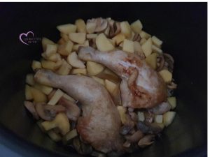 Cuisses de poulet et légumes au Cookeo par "Les Recettes de Titi"