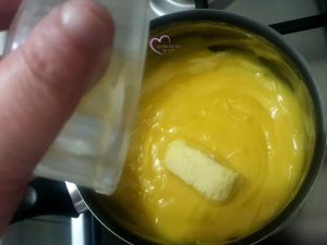 Tarte cœur et tartelettes orange meringuée par "Les Recettes de Titi"