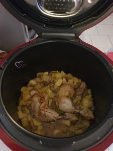 Cuisses de poulet et légumes au Cookeo par "Les Recettes de Titi"