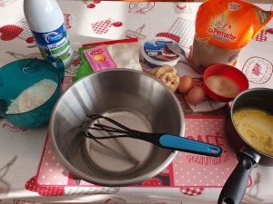 Gâteau banane et noix de coco par "Les Recettes de Titi"