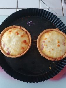 Quiches individuelles aux lardons par "Les Recettes de Titi"