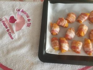 Pommes de terre en chemise de lard maigre fumé par "Les Recettes de Titi"