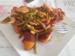 Pommes de terre en chemise de lard maigre fumé par "Les Recettes de Titi"