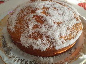 Gâteau banane et noix de coco par "Les Recettes de Titi"
