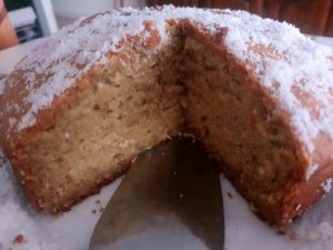 Gâteau banane et noix de coco par "Les Recettes de Titi"