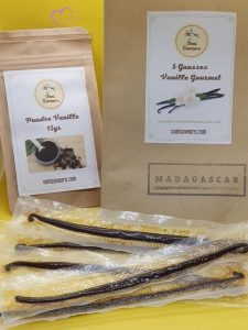 Gousse et poudre de vanille de mon partenaire Vani Saveurs par "Les Recettes de Titi"