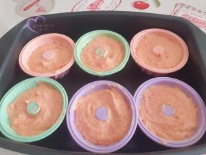 Muffins banane et pralines rouges par "Les Recettes de Titi"