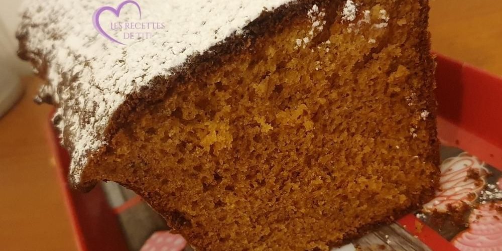 Cake aux lait concentré sucré et à la vanille