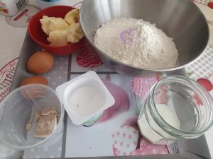 Brioche et ses briochettes au sucre perlé par "Les Recettes de Titi"