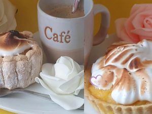 Charlottes et tartelettes citron meringuées par "Les Recettes de Titi"