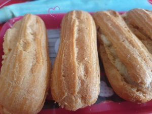 Éclairs vanille fraises et chantilly par "Les Recettes de Titi"