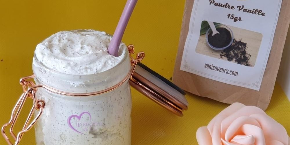 Chantilly mascarpone à la vanille