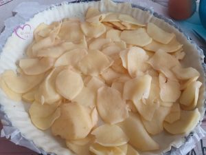 Tarte aux pommes de terre et saumon fumé par "Les Recettes de Titi"