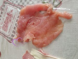 Cordon bleu de dinde et pommes de terre accordéon par "Les Recettes de Titi"