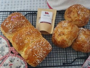 Brioche et ses briochettes au sucre perlé par "Les Recettes de Titi"
