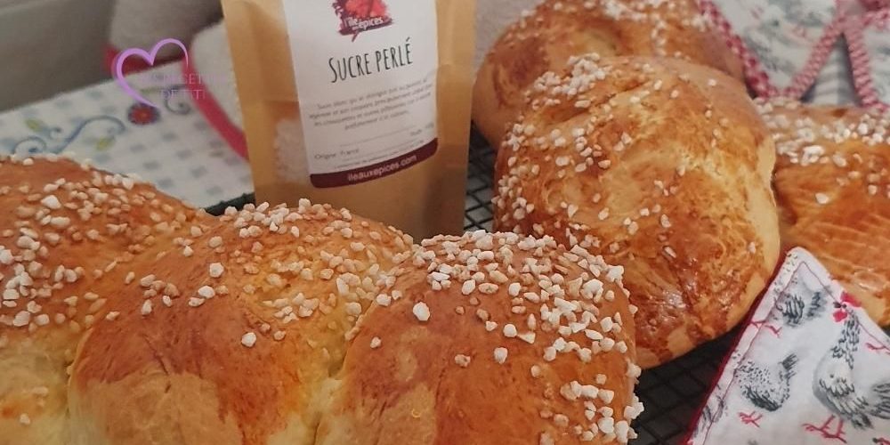 Brioche et ses briochettes au sucre perlé