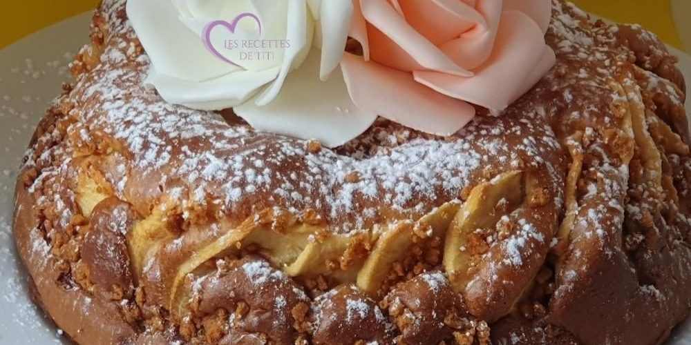 Moelleux aux pommes et mascarpone de Sophie