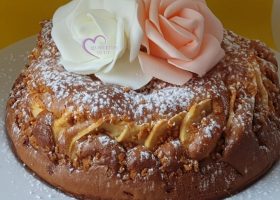 Moelleux aux pommes et mascarpone de Sophie