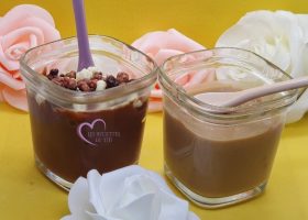 Crèmes café et chocolat