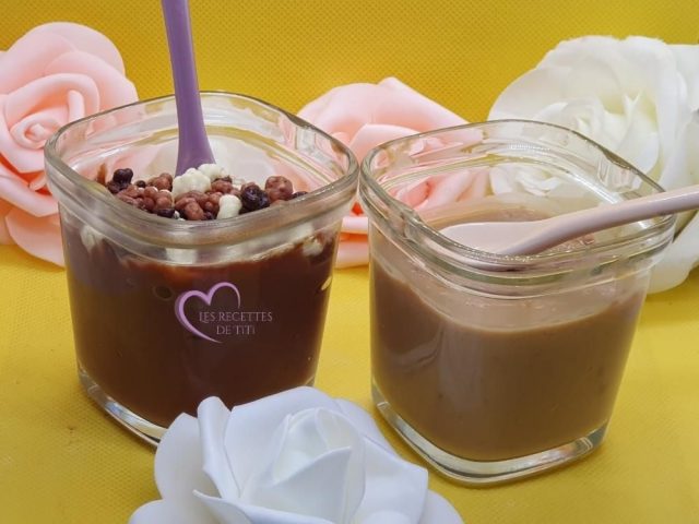 Crèmes café et chocolat par "Les Recettes de Titi"