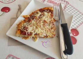 Pizza jambon lardons