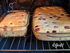 Clafoutis aux cerises gourmand de Dédé par "Les Recettes de Titi"