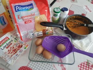 Gratin d'œufs tomate de Sandrine par "Les Recettes de Titi"