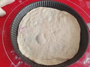 pizza jambon lardons par "Les Recettes de Titi"