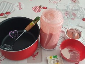 crème dessert aux fraises par "Les Recettes de Titi"