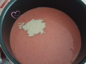 crème dessert aux fraises par "Les Recettes de Titi"
