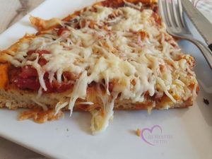 pizza jambon lardons par "Les Recettes de Titi"