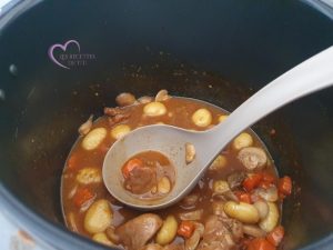 Ragout de porc à ma façon et gnocchis au cookeo par "Les Recettes de Titi"