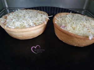 Quiches individuelles jambon champignons par "Les Recettes de Titi"