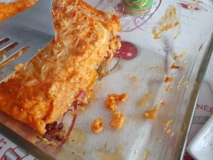 Gratin d'œufs tomate de Sandrine par "Les Recettes de Titi"