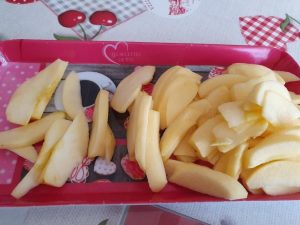 Moelleux aux pommes et mascarpone de Sophie par "Les Recettes de Titi"