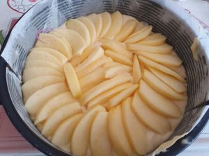 Moelleux aux pommes et mascarpone de Sophie par "Les Recettes de Titi"
