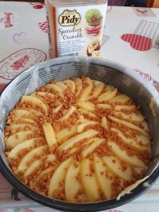Moelleux aux pommes et mascarpone de Sophie par "Les Recettes de Titi"