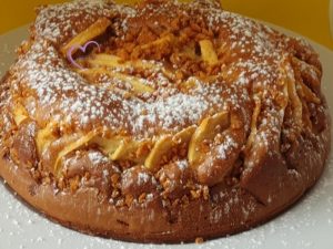 Moelleux aux pommes et mascarpone de Sophie par "Les Recettes de Titi"