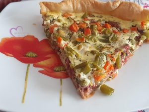 Tarte aux légumes et corned-beef par "Les Recettes de Titi"