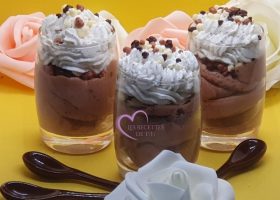 Verrines choco vanille