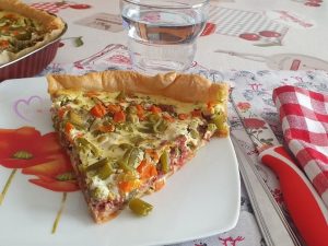 Tarte aux légumes et corned-beef par "Les Recettes de Titi"