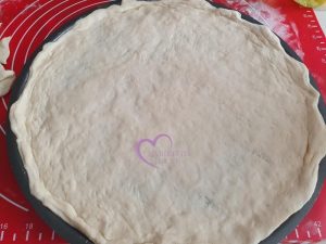 Pizza pommes de terre rosette et fromage au curry par "Les Recettes de Titi"